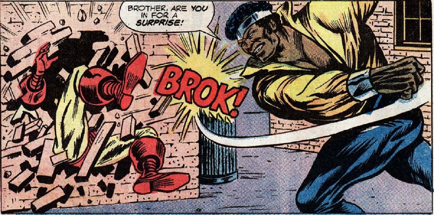 That Time Luke Cage Punched Through Iron Man S Armor Cbr