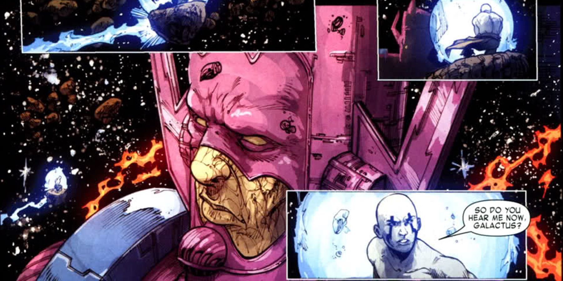 Devoured 15 Characters Who Beat Galactus Cbr