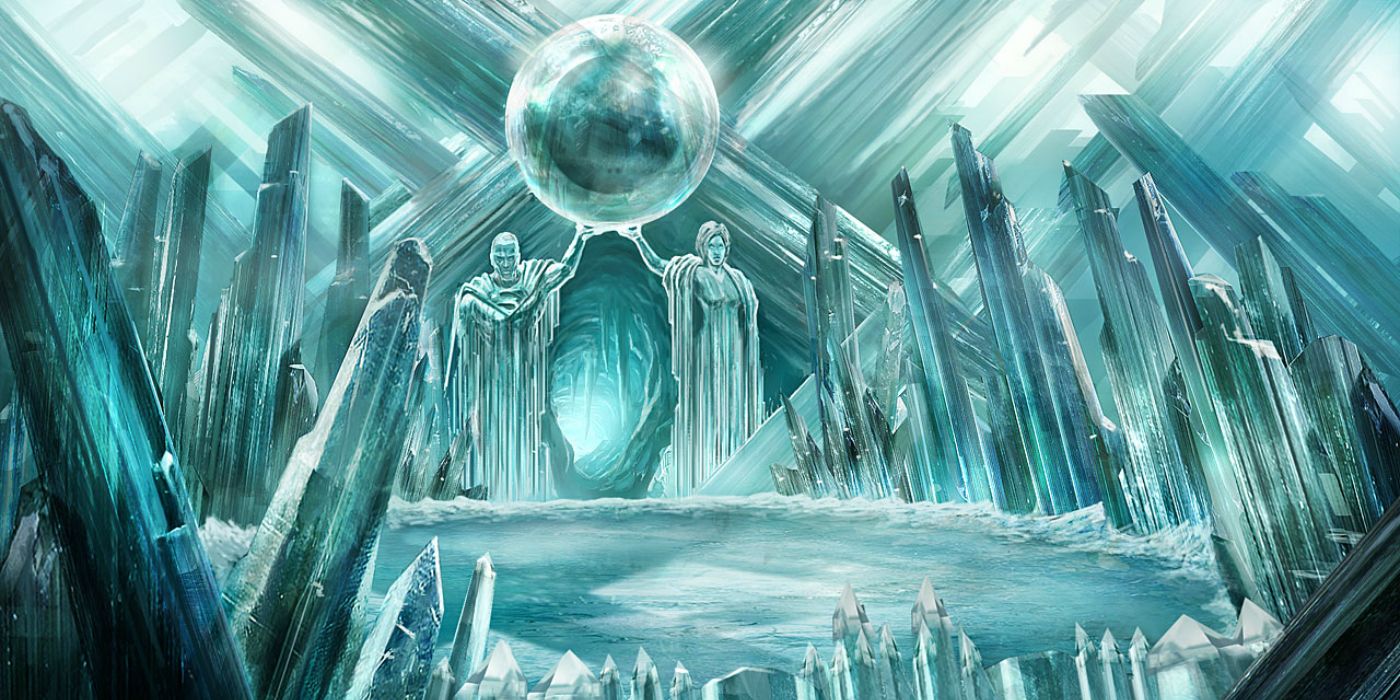 Fortress Of Solitude 16 Secrets About Superman S Crystal Crib