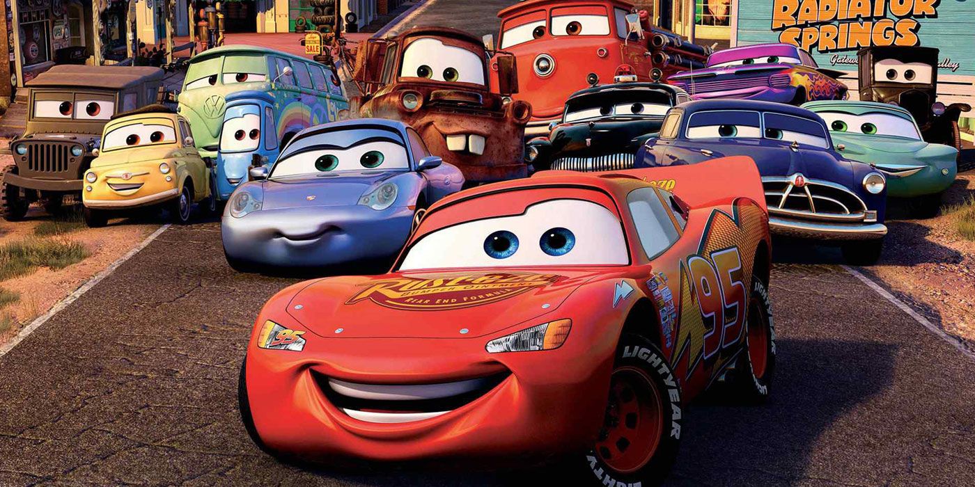 pixar cars humans