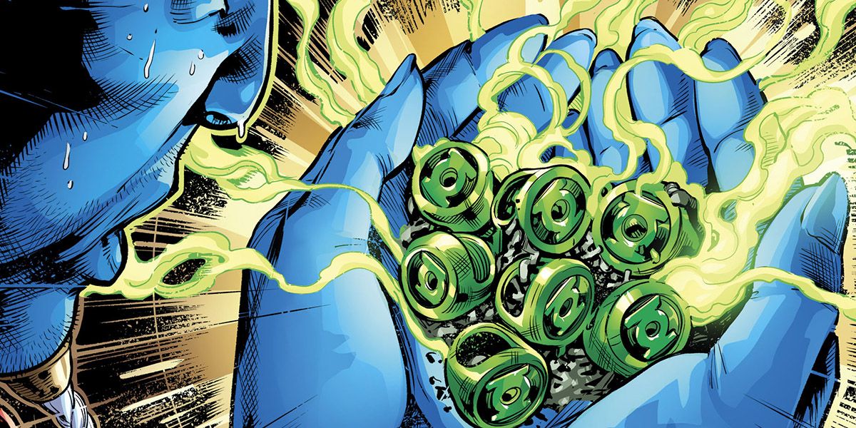حلقه های قدرت دی سی و فانوس سبز کامیک دی سی Green Lantern DC