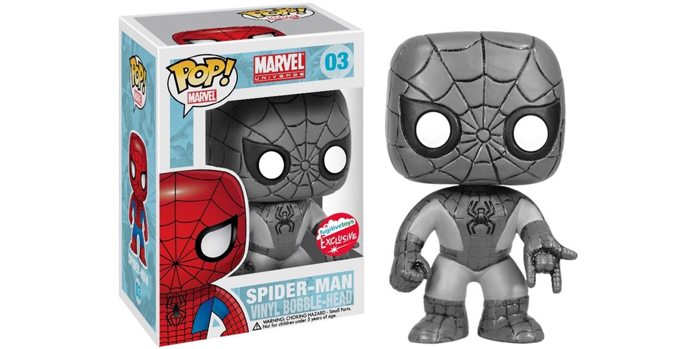 rare spider man funko pop