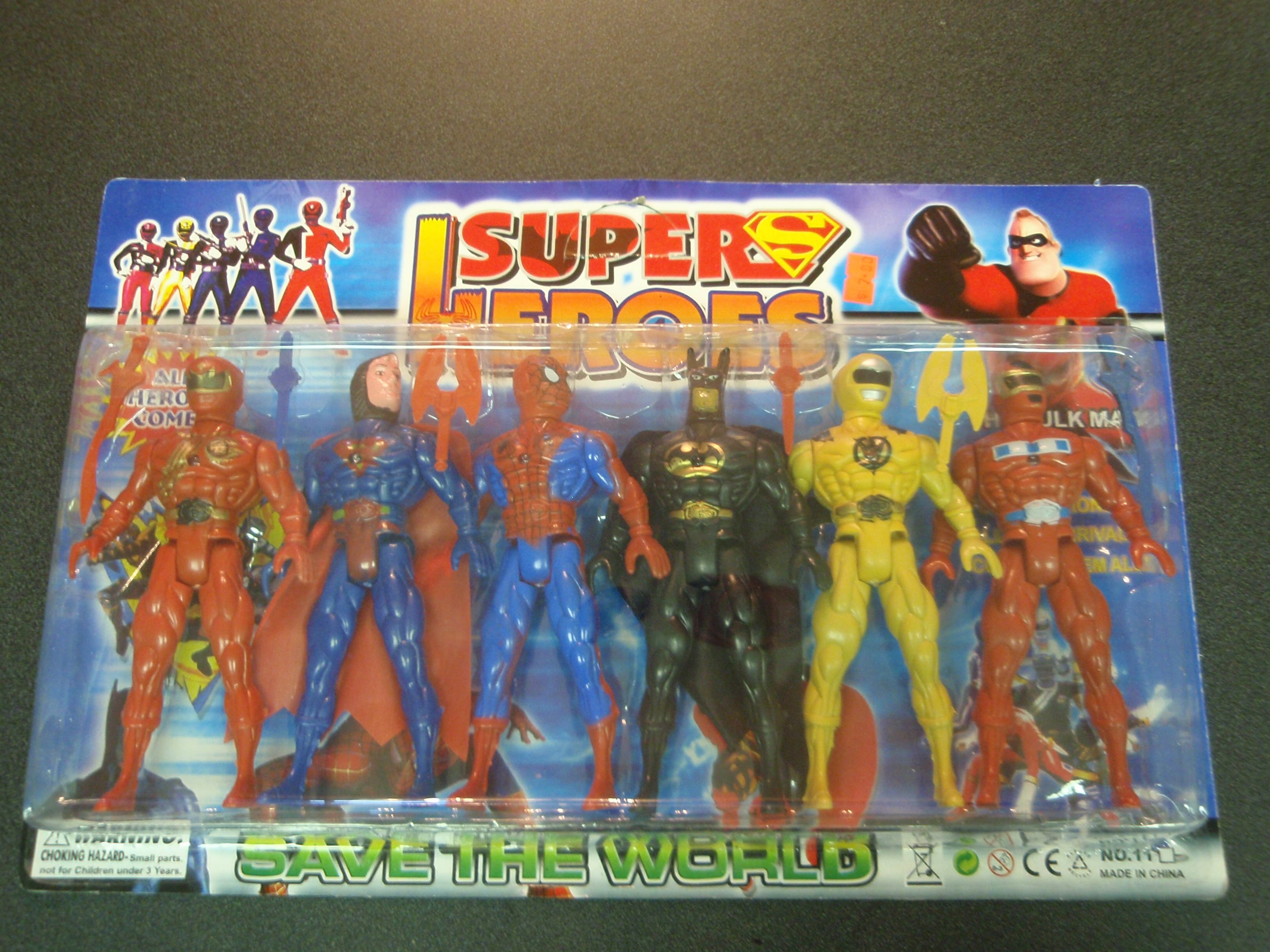 bootleg superhero toys