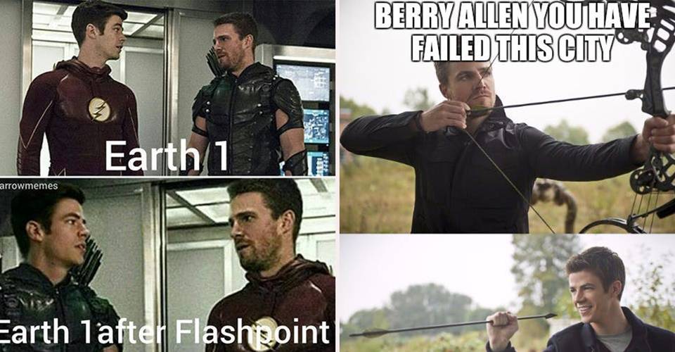 Arrow Vs Flash Memes Cbr