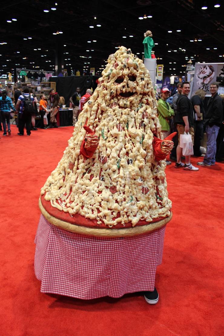15 Characters Impossible To Cosplay But Fans Still Pulled Off!! 25 pizza the hutt