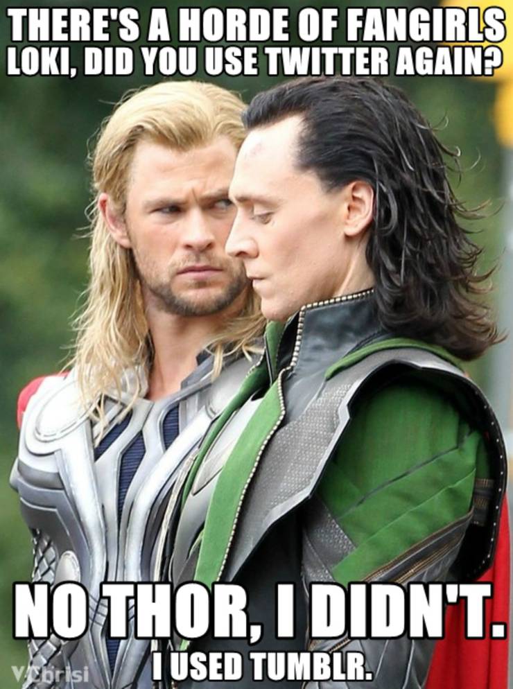 Thor Loki Marvel Avengers Ifunny With Images Marvel Funny