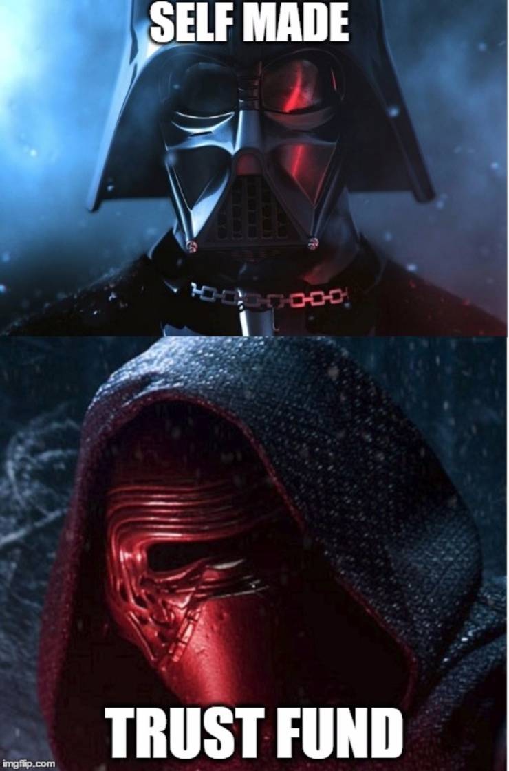 Kylo Ren And Darth Vader Memes Cbr