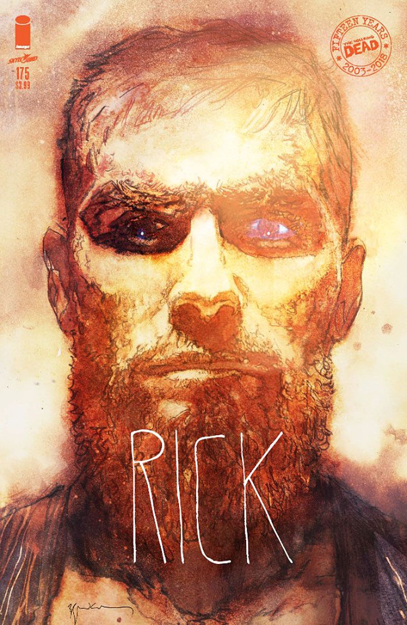 Bill Sienkiewicz Paints Walking Dead 15th Anniversary Variants