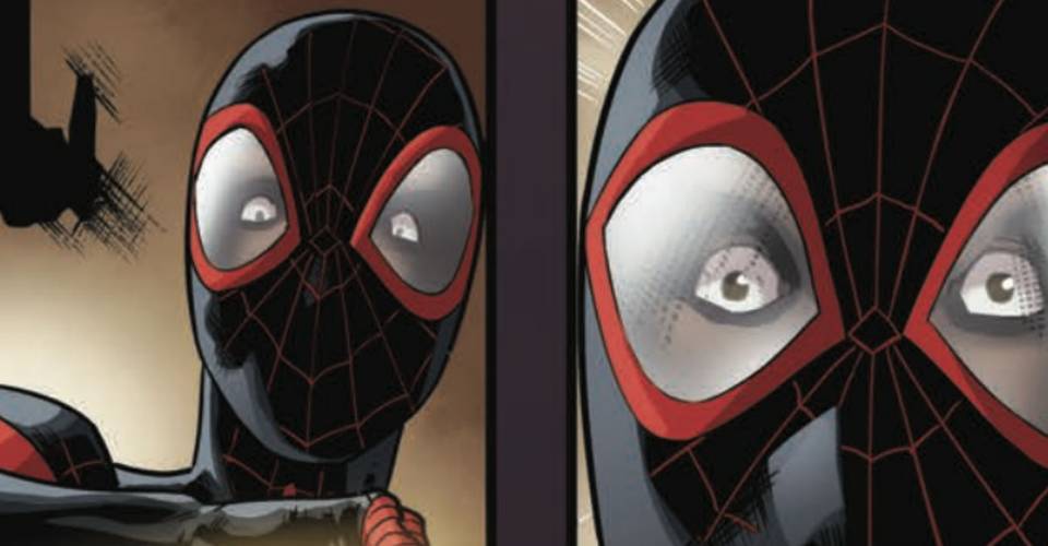 Miles Morales Learns His Uncle Aaron Is The Iron Spider Cbr