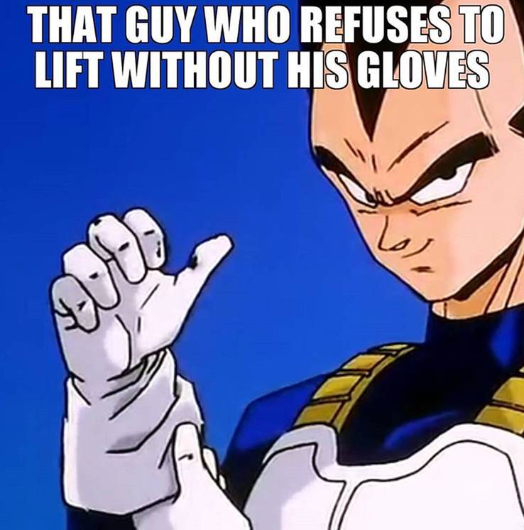 Dragon Ball Z Workout Gloves Dragon Ball Z Workout Gloves