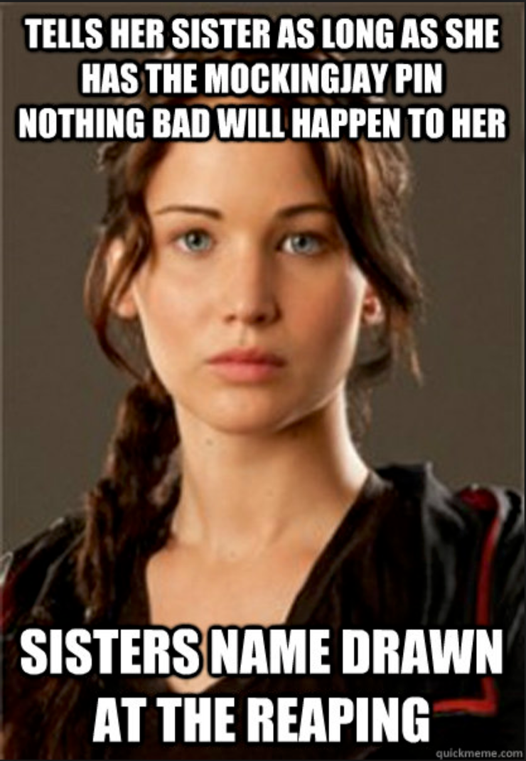 Hilarious Memes From The Hunger Games Film Series Cbr