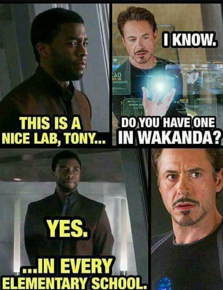 Dankanda Forever 16 Hilarious Wakanda Memes Cbr