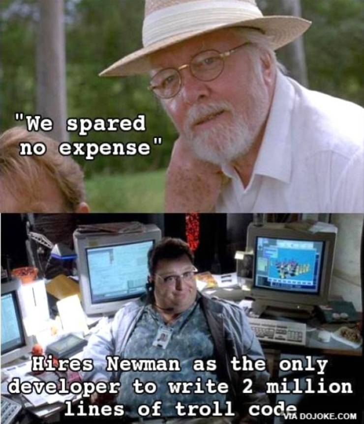 Jurassic Park Next To Parks Amp Rec On Netflix Meme Guy