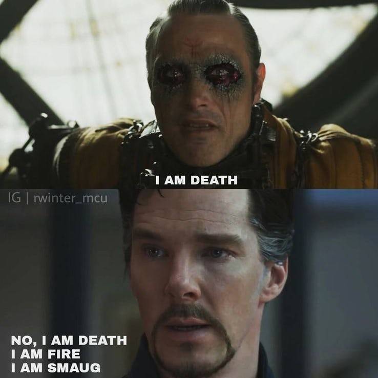 Smaug Kaecilius Doctor Strange Meme