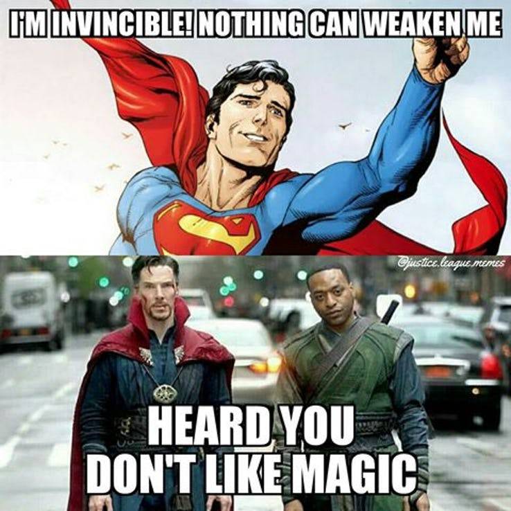 Superman Doctor Strange Meme