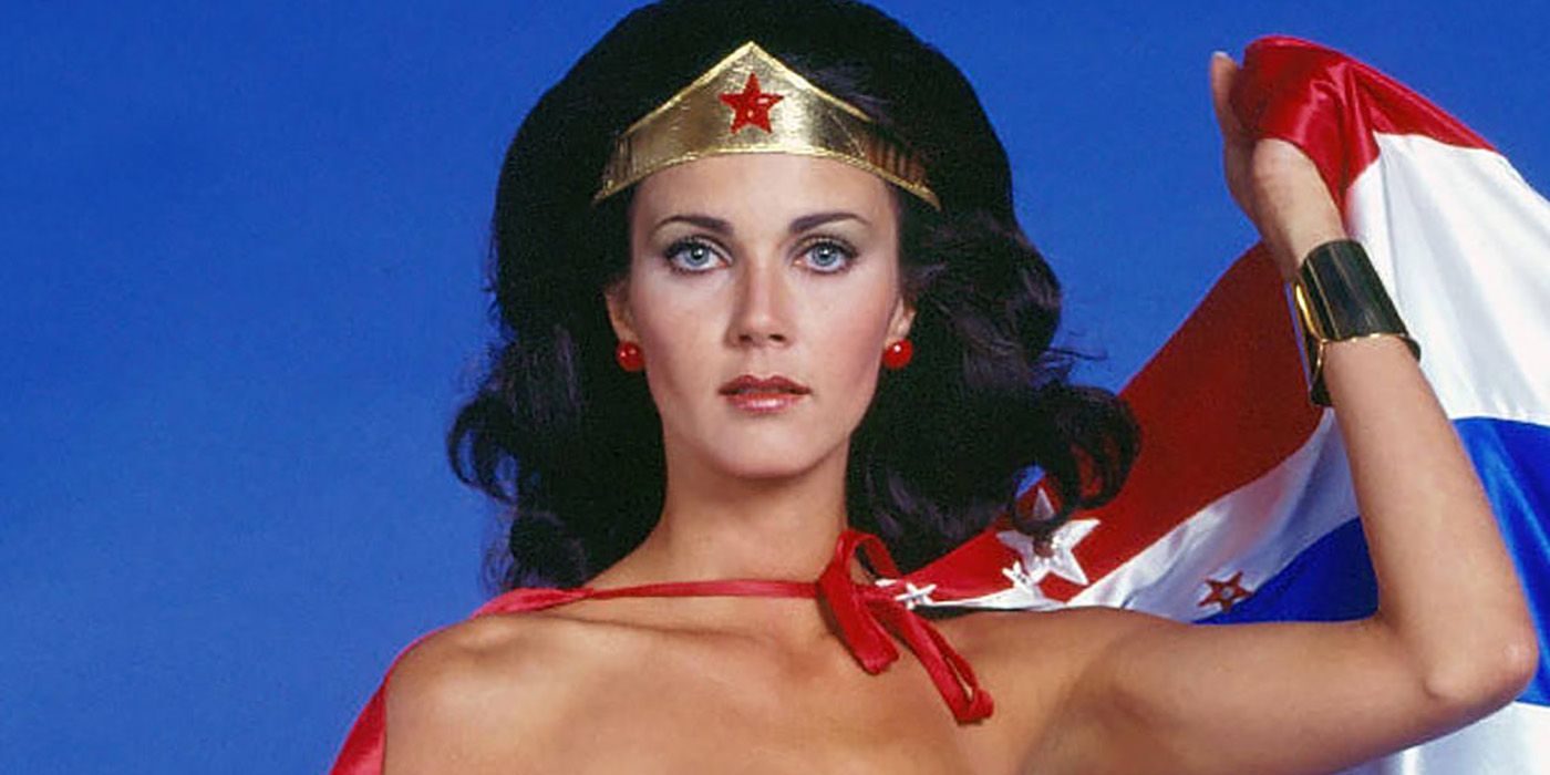 lynda carter as wonder woman ornament