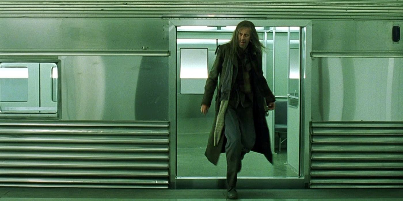 the matrix path of neo how to go out from the train