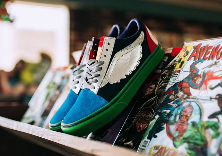 Vans Is Selling Captain Marvel-Themed Shoes |