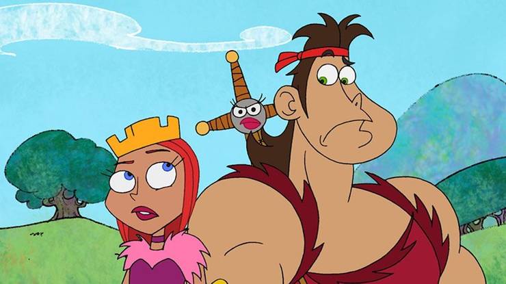 Early 2000s Kids Cartoons List 15 Dave the Barbarian