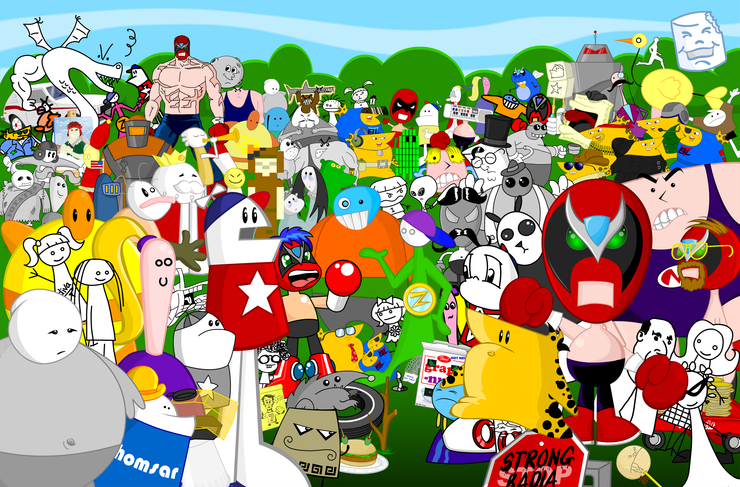 Early 2000s Kids Cartoons List 12 Homestar Runner