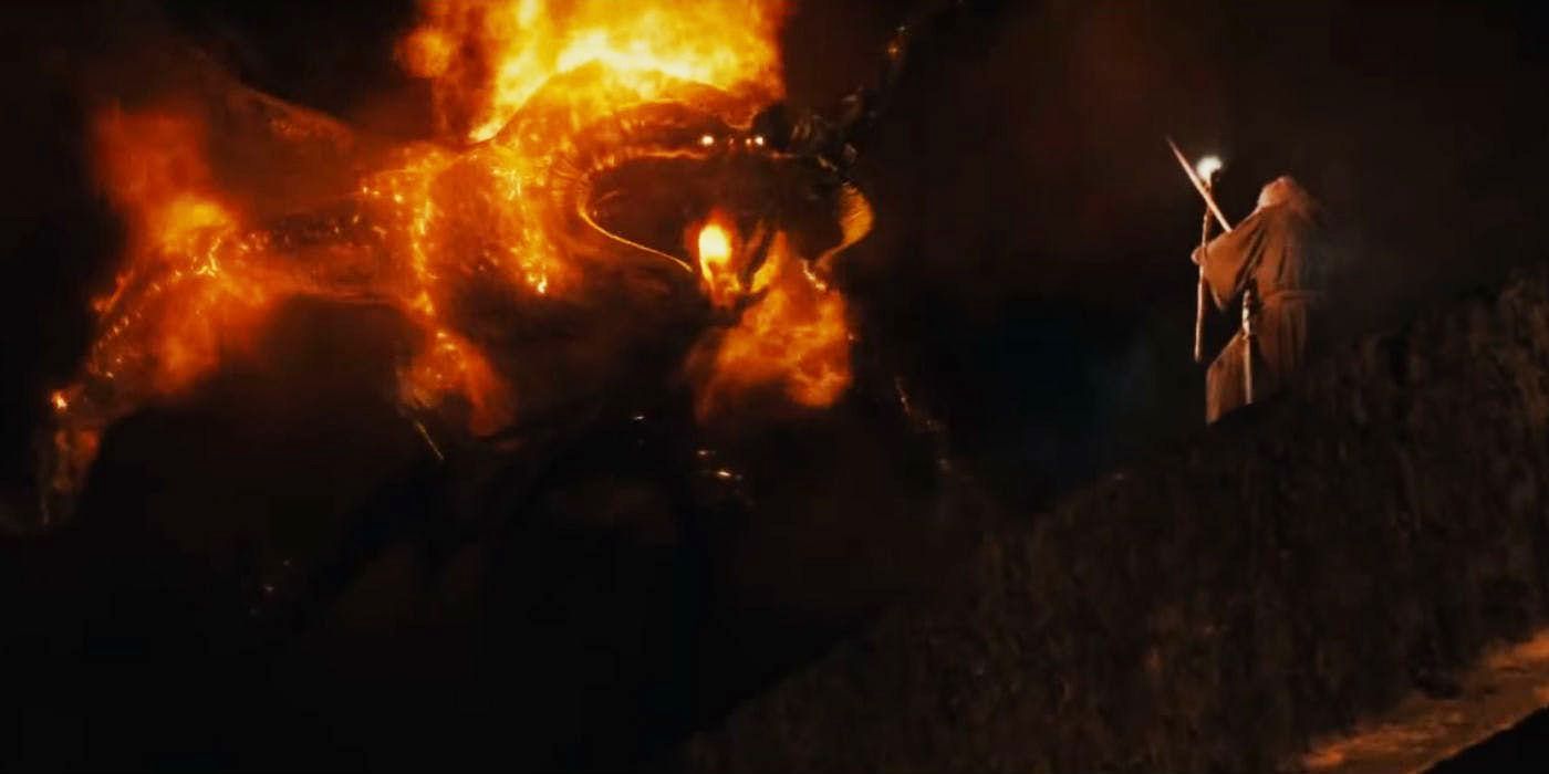Lord of the rings Gandalf Balrog