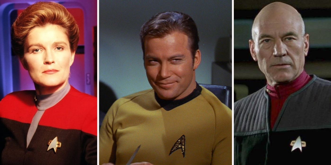 star trek captain rankings