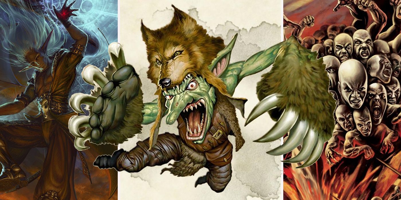 d&d 3.5 monster races