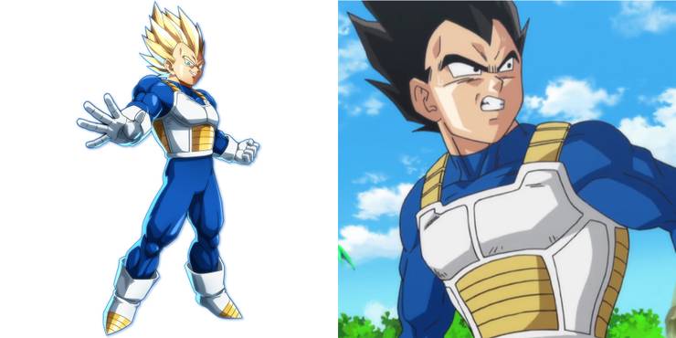 Fashion Ball Z 15 Of Vegeta S Biggest Looks Ranked Cbr