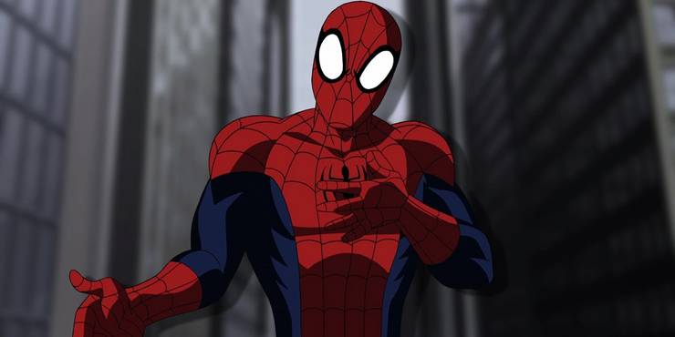 Drake Bell como Spider-Man en Ultimate Spider-Man