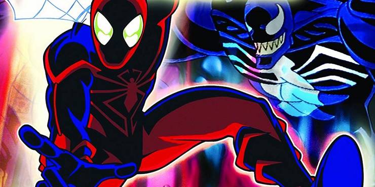 Rino Romano come Spider-Man in Spider-Man Unlimited