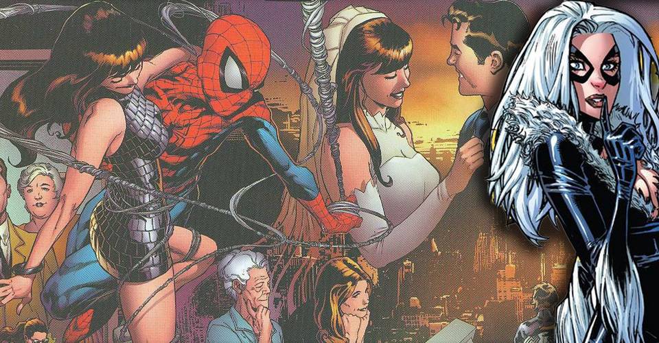 Amazing Spider Man 10 Reversed Black Cat S One More Day Memory Wipe