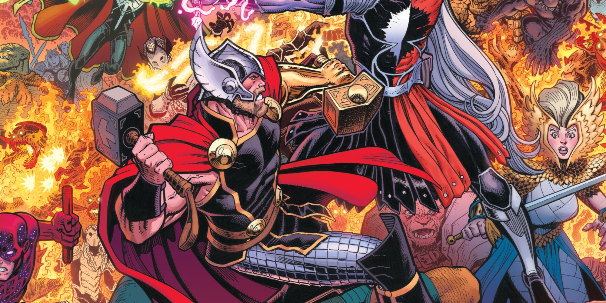 Marvel's War of the Realms Teaser Reveals a Massive, Magical Battle