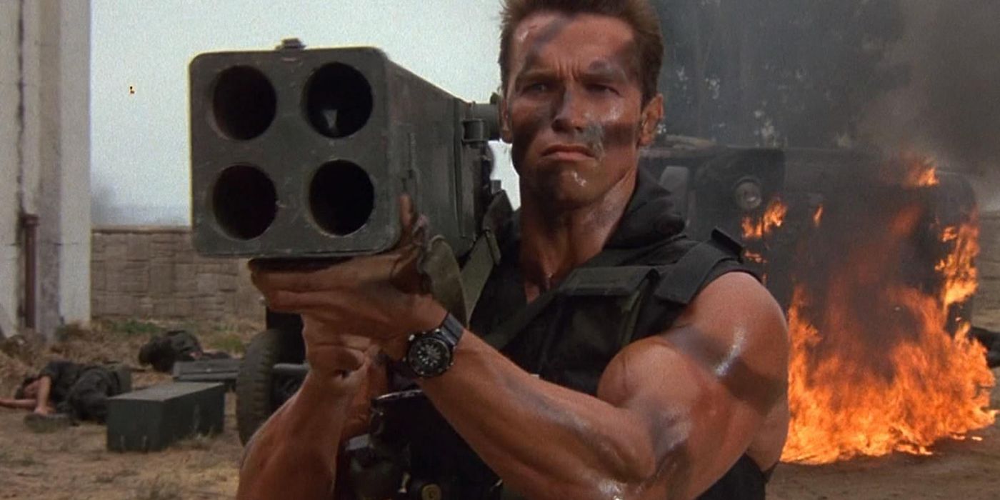 Schwarzenegger Shares 'Disarming' Commando Scene He Wasn't ...