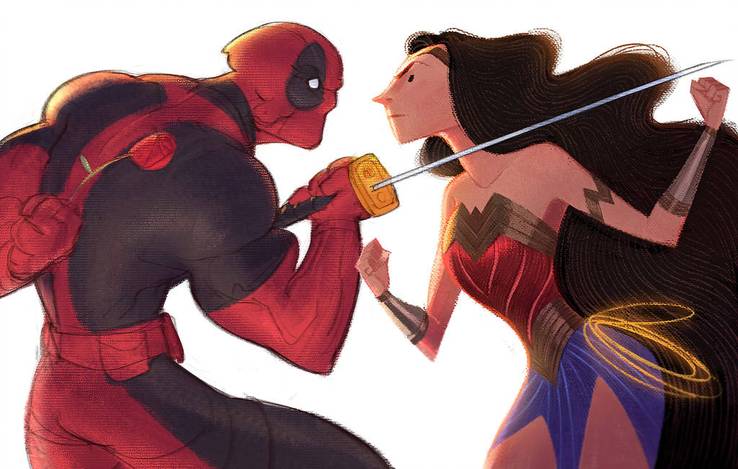 The Art Of War 20 Marvel Vs Dc Fan Art Fights We Wish Were Real