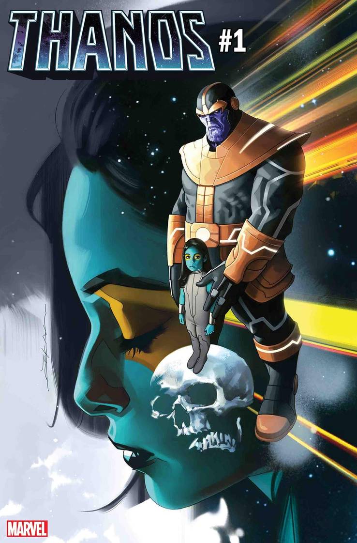 Nova HQ de Thanos irá explorar seu relacionamento com Gamora