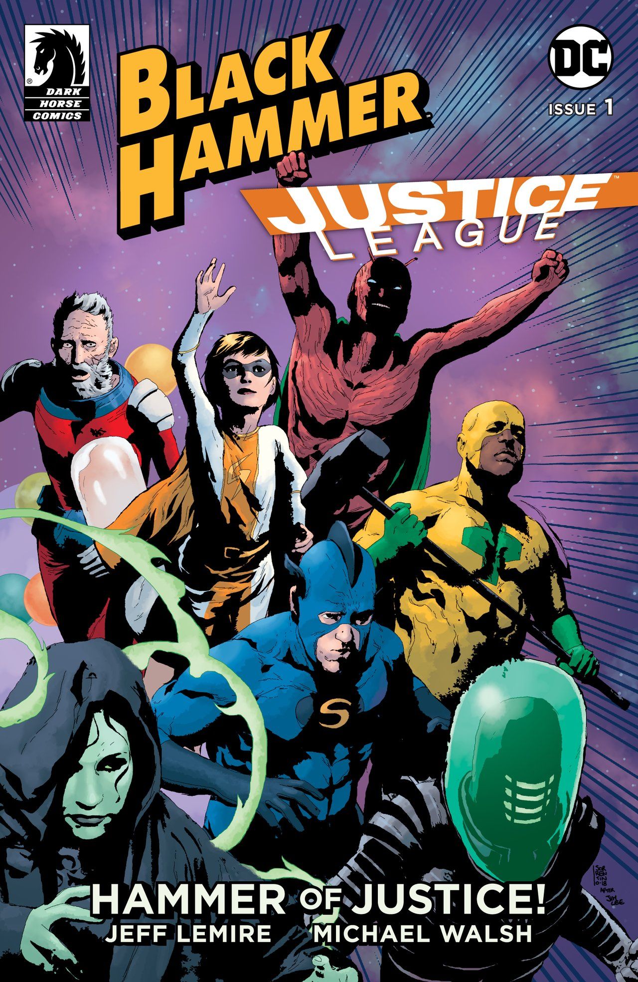Black Hammer/JL: Hammer of Justice Nr 2019 Neuware 3 new 