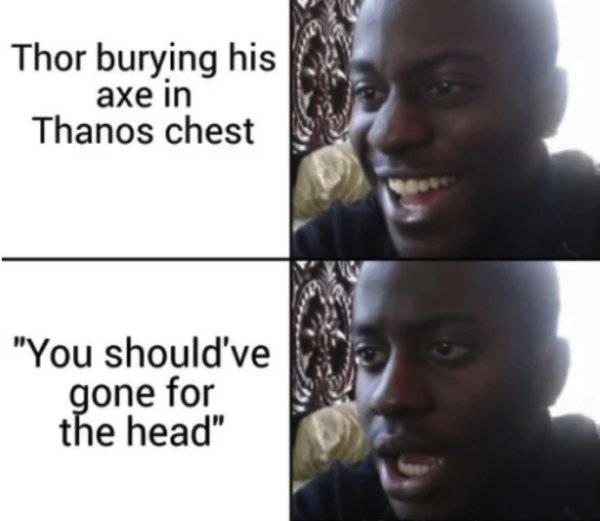 Infinity War Thanos Memes To Dust Off Before Endgame Cbr