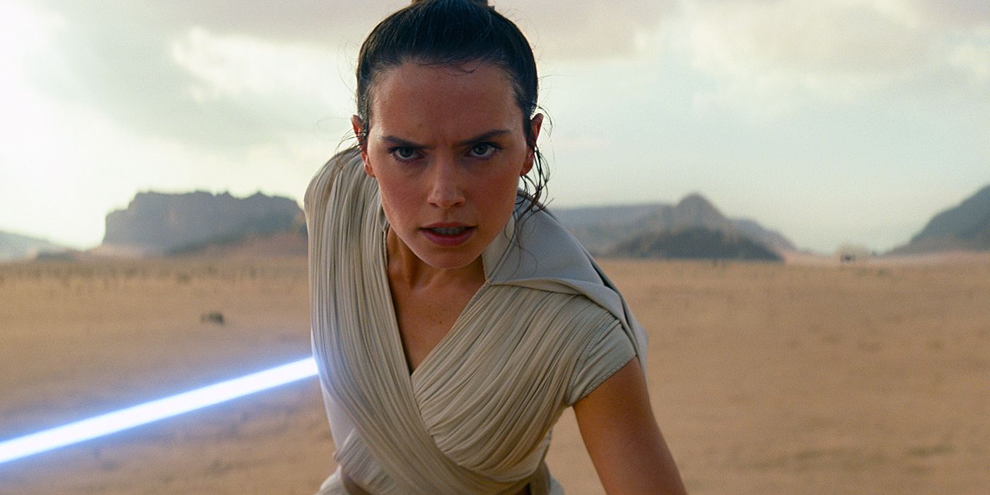 Star Wars Why Does Rey Have A White Lightsaber in