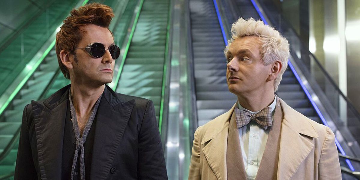good omens pop 2 pack