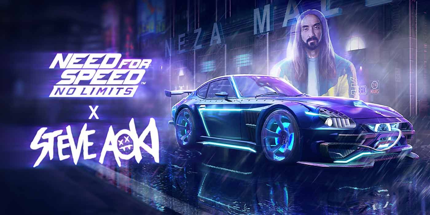 Need For Speed No Limits Partners Up With Steve Aoki S Neon Future