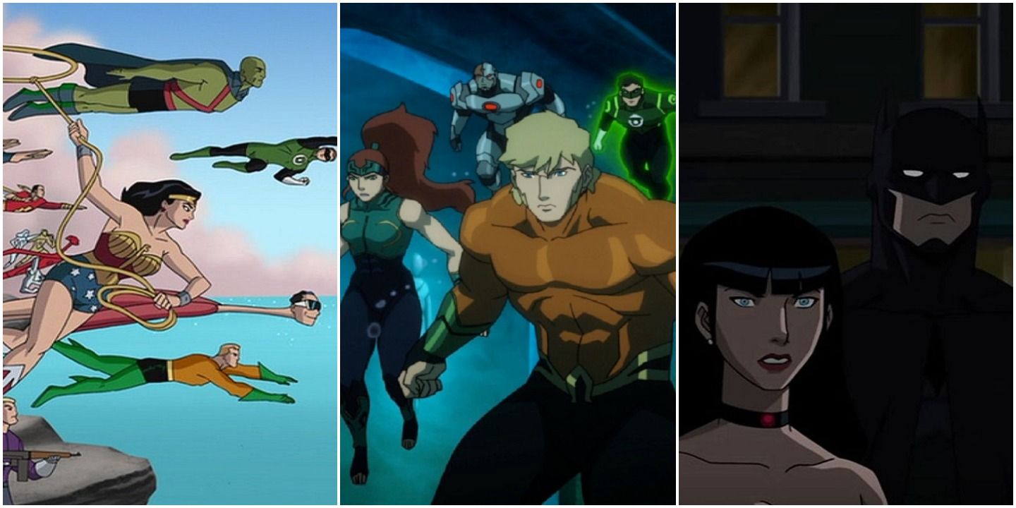 13 Best Justice League Animated Movies Ranked Cbr