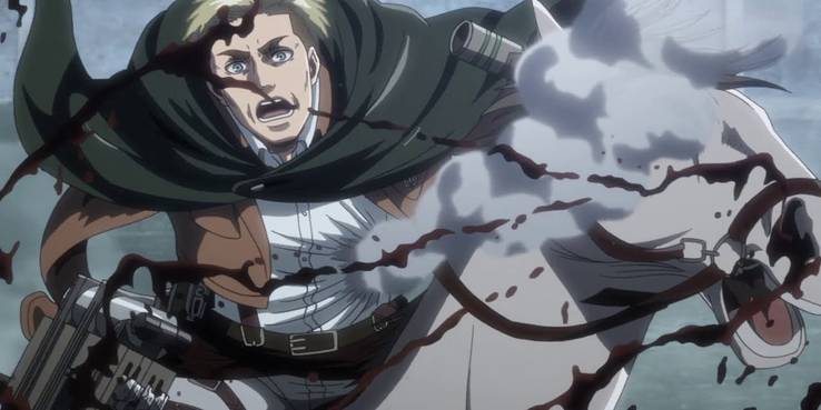 Attack On Titan Captain Erwin Death