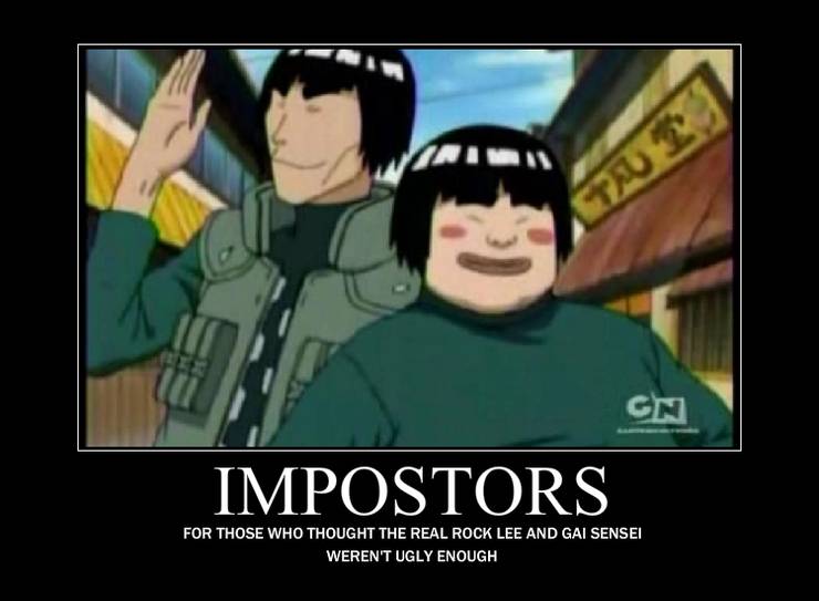 Rock Lee Tem Certeza Que So Por Que Ele Nao Tem Chakra Ele E