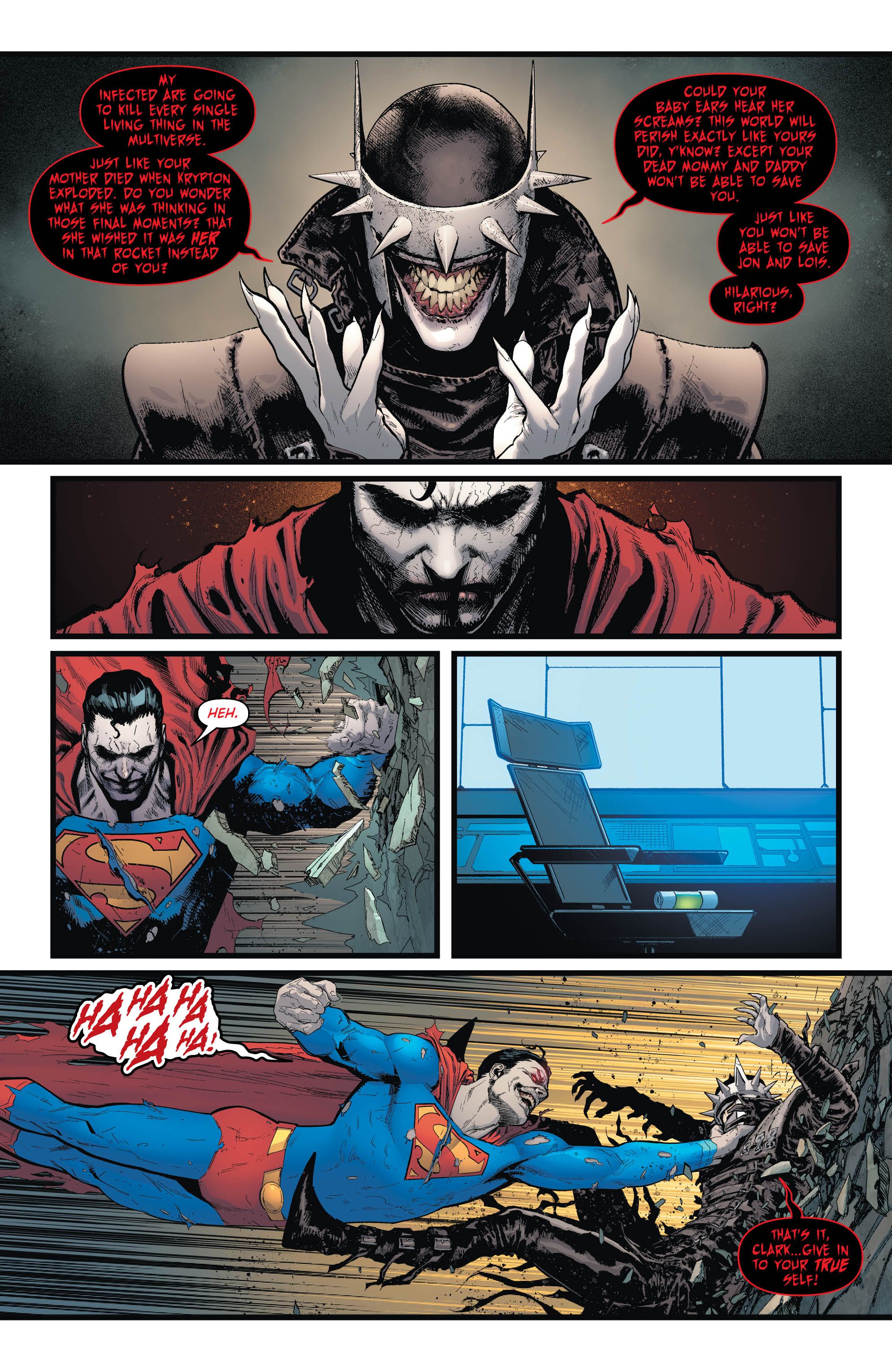 DC Comics Batman/Superman Batman che ride Justice League