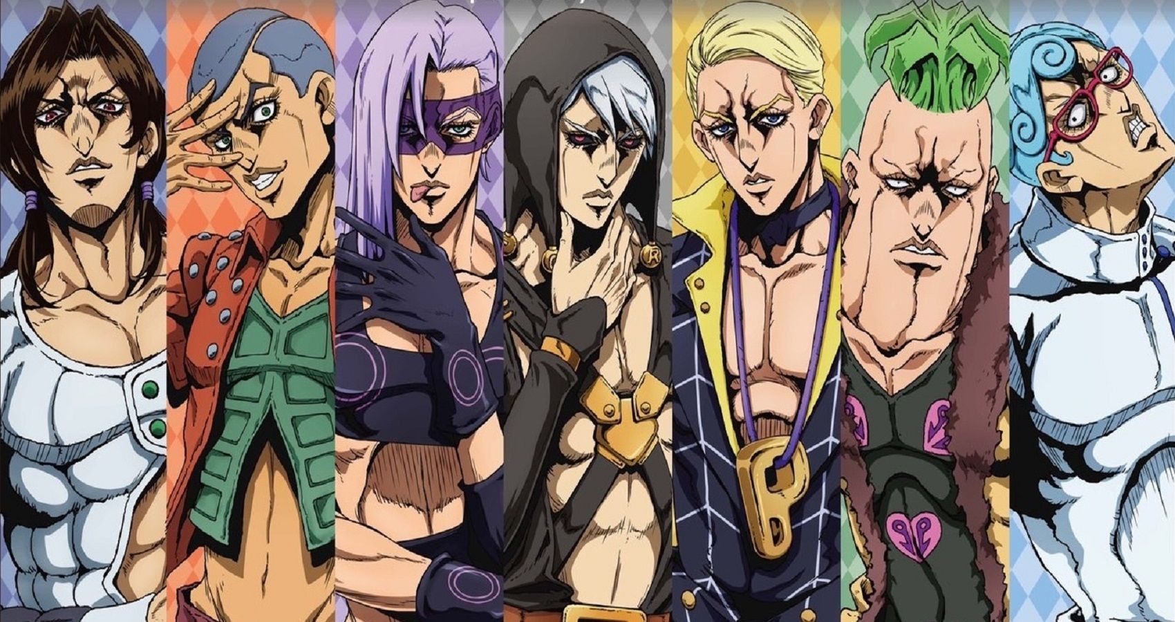 Jojo Every Member Of La Squadra From Golden Wind Ranked Cbr