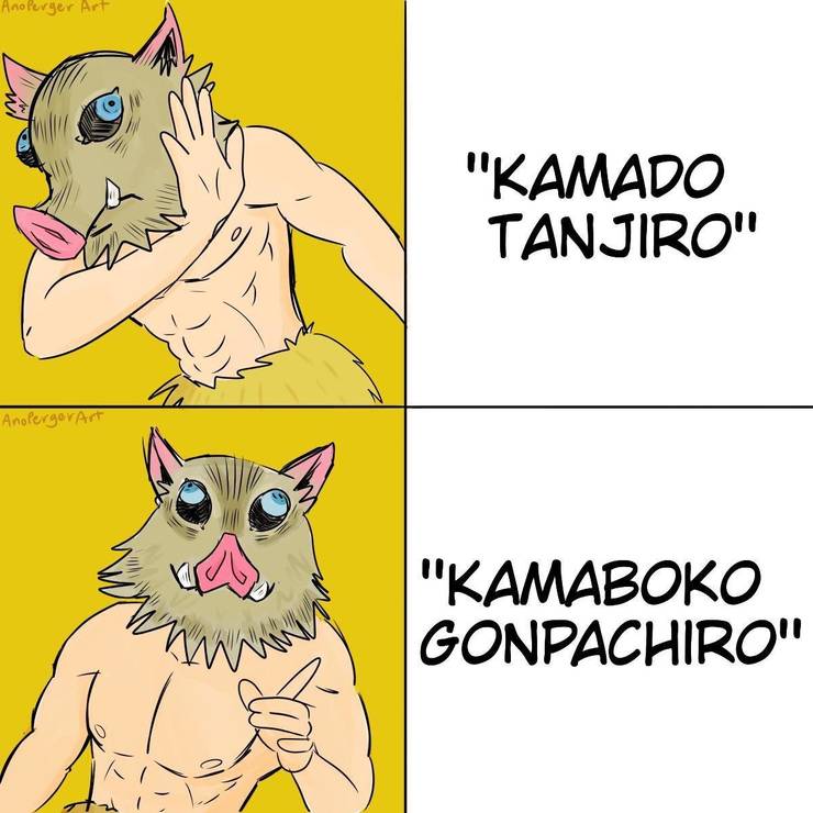 Demon Slayer 10 Inosuke Memes That Are Too Hilarious For Words Demon Slayer 10 Inosuke Memes That Are Too Hilarious For Words