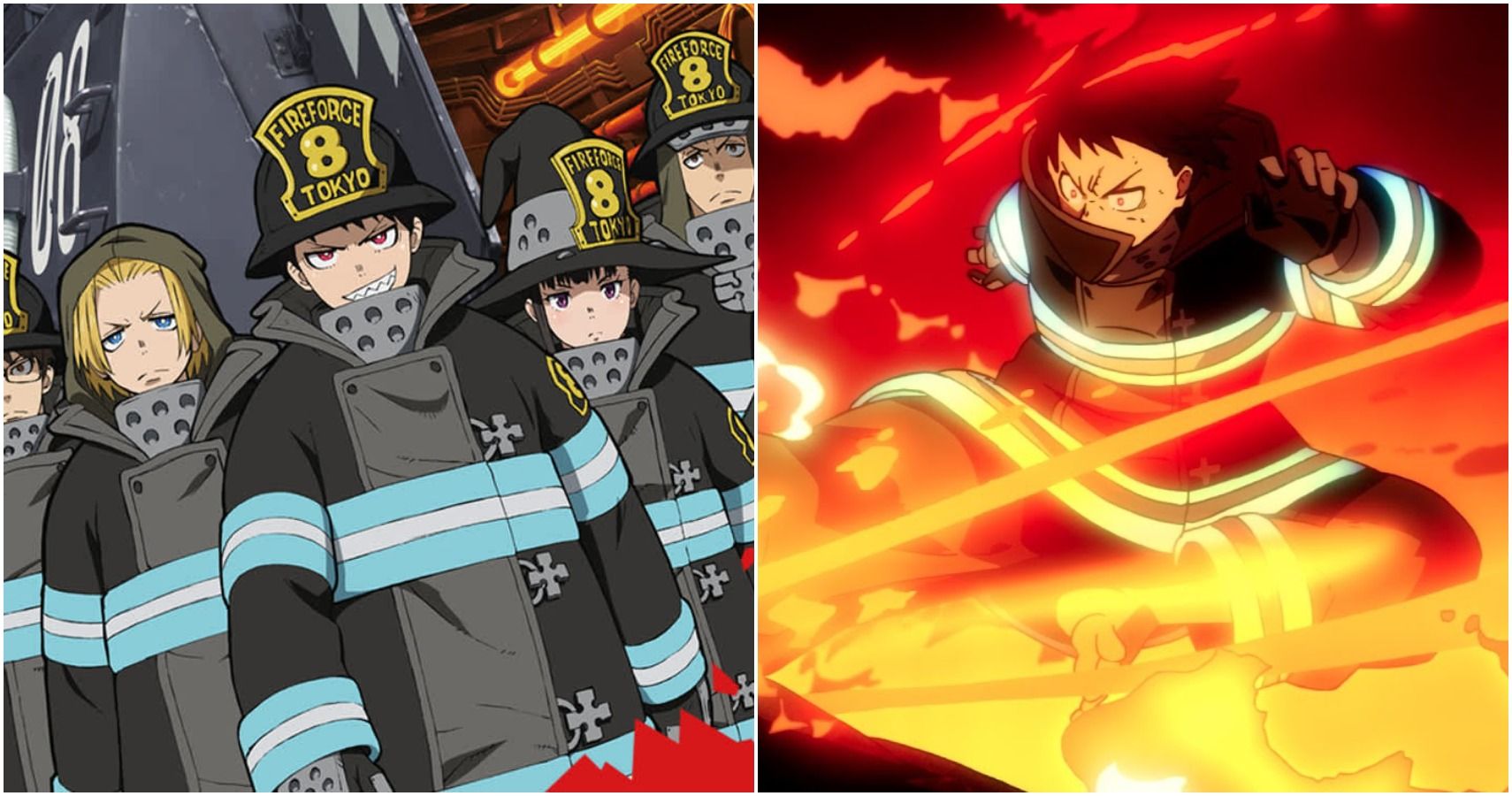 Fire force anime.
