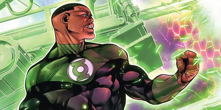 John Stewart as Green Lantern