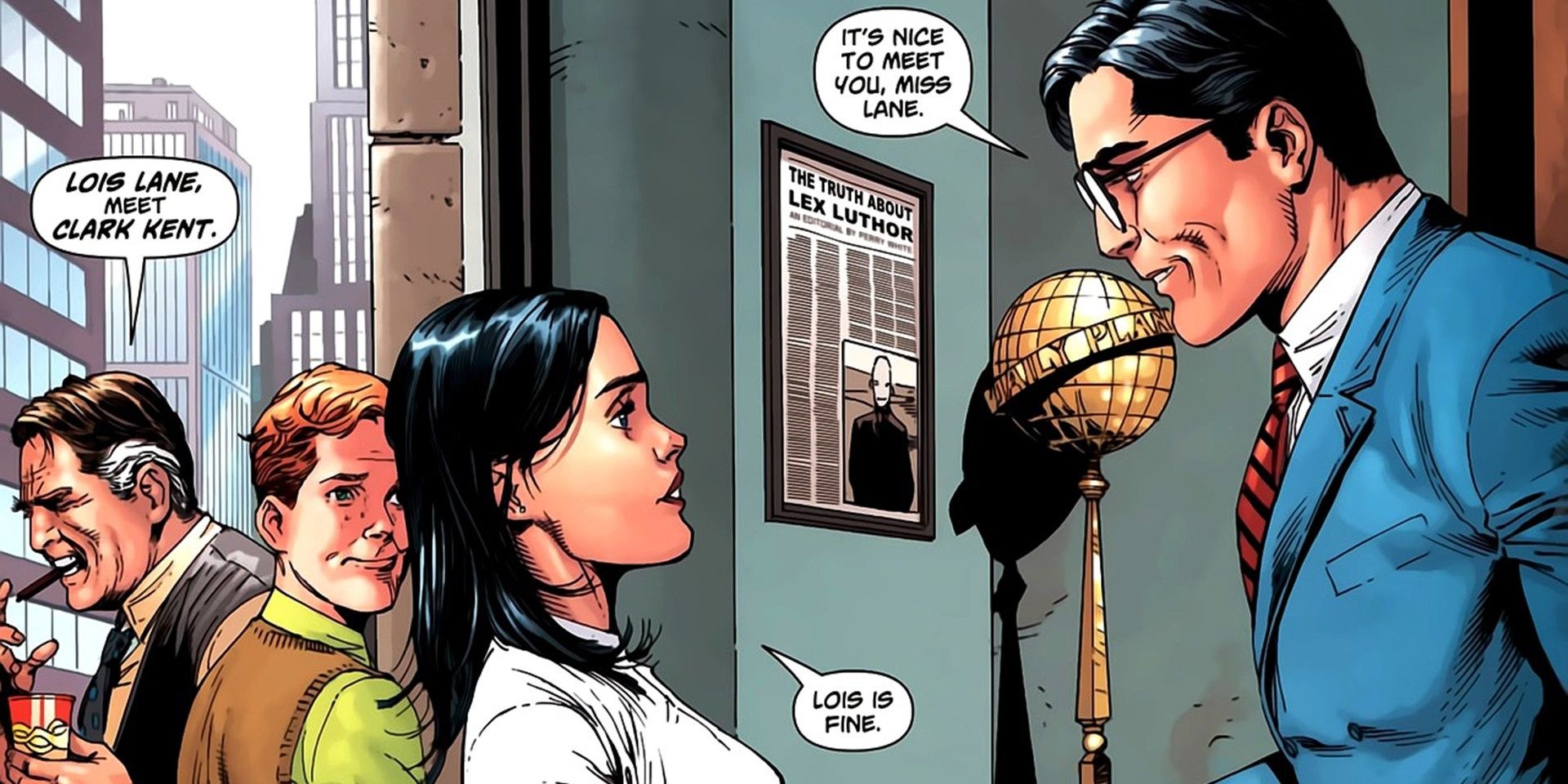 Lois Lane and Clark Kent