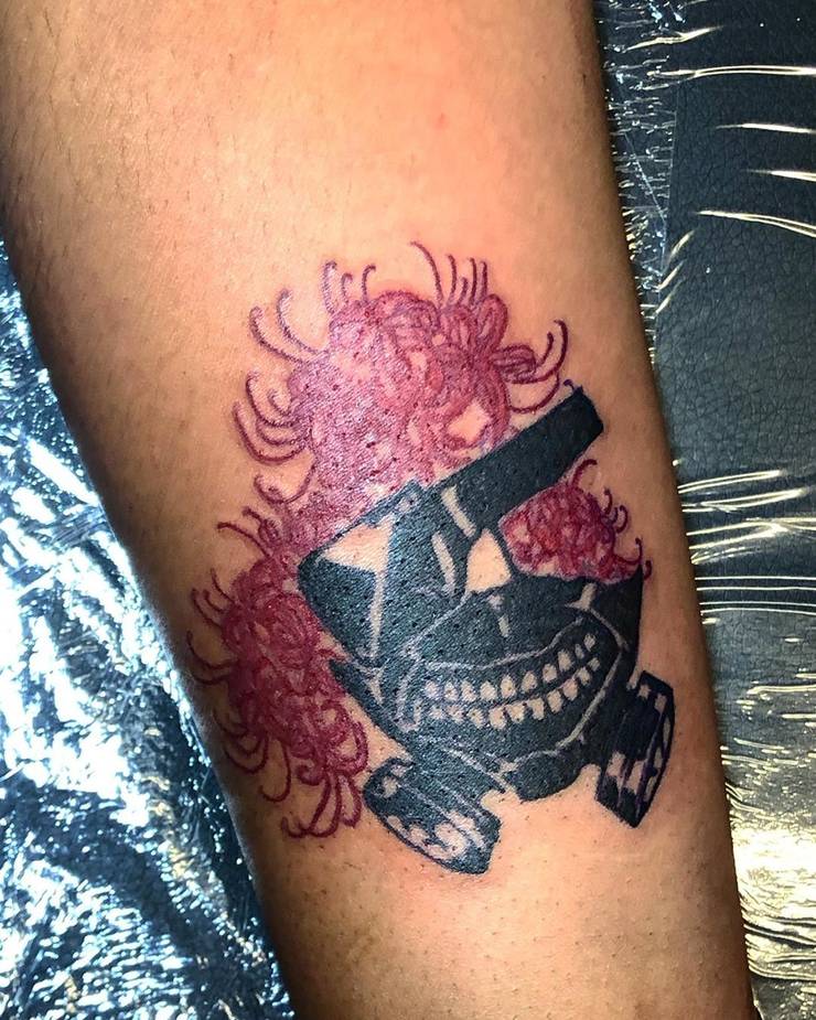 Tokyo Ghoul 10 Awesome Tattoos To Inspire Your New Ink Cbr
